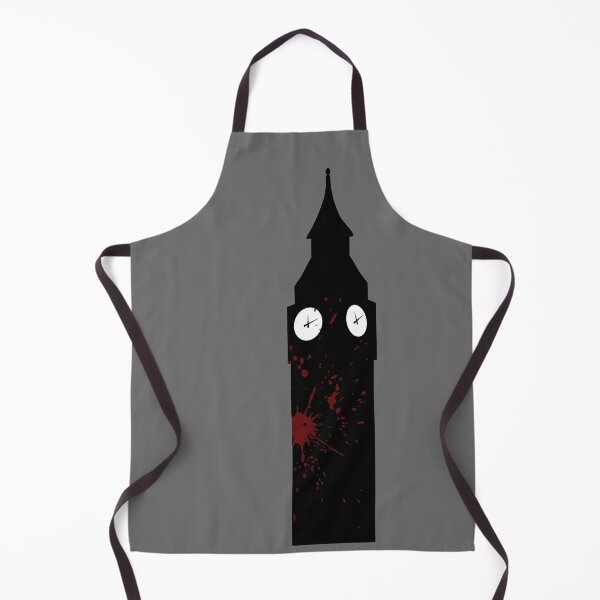 Item preview, Blood Spattered Clocktower (black) designed and sold by geekyT.