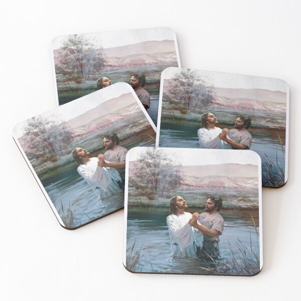 Item preview, Jesus Baptism John the Baptist Baptising designed and sold by Rowena Jones.