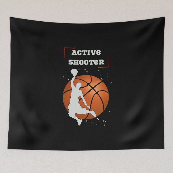 Item preview, Active Shooter Basketball designed and sold by t1n3333.