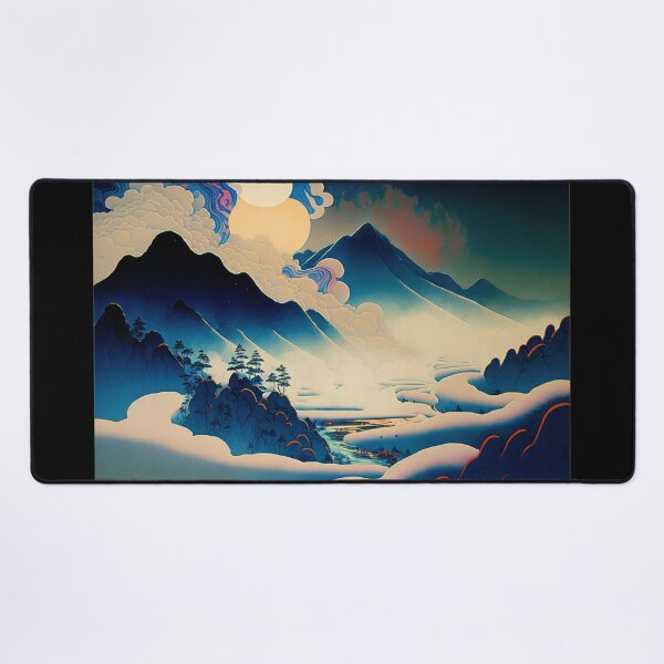 Item preview, Landscape Painting, ukiyo-e art style designed and sold by ParadiseSlice.