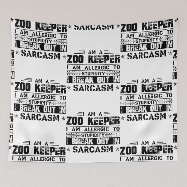 Item preview, I Am A Zoo Keeper designed and sold by aryagiri.
