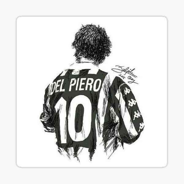 Item preview, Del Piero designed and sold by JuventusMerch.