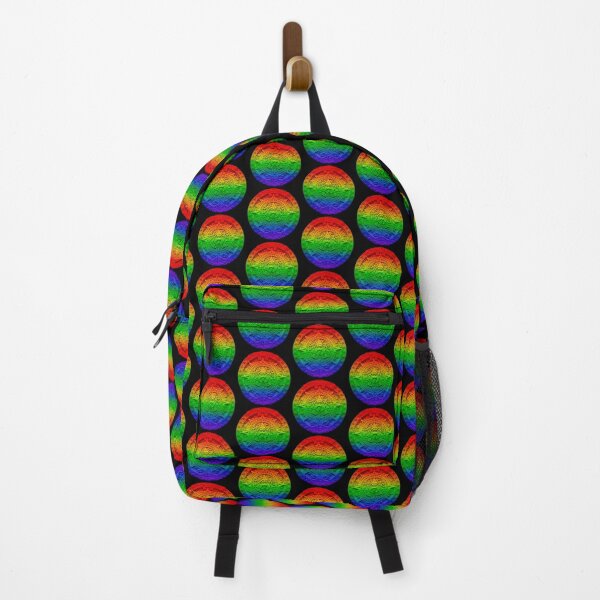 Item preview, Aztec Calendar #16 - Rainbow colored horizontal designed and sold by DaveDanchuk.