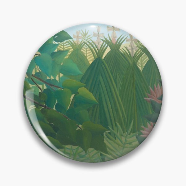 Item preview, Henri Rousseau The Waterfall Landscape designed and sold by TeeARTHY.