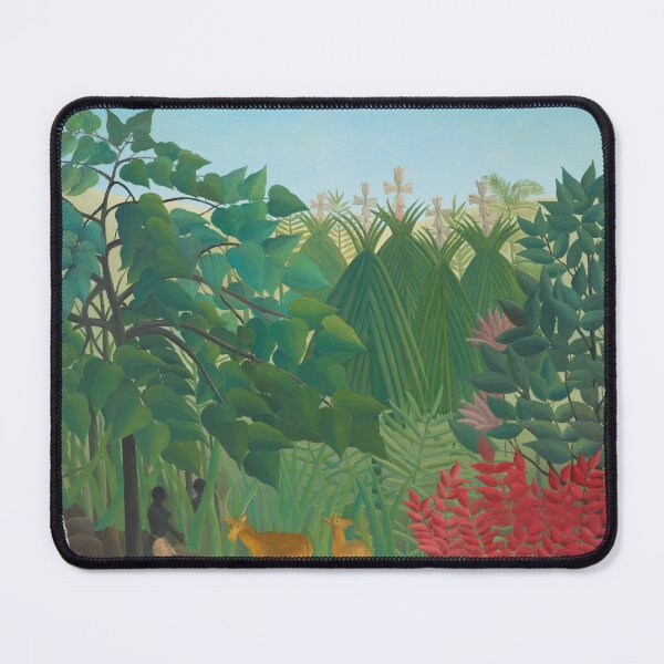 Item preview, Henri Rousseau The Waterfall Landscape designed and sold by TeeARTHY.