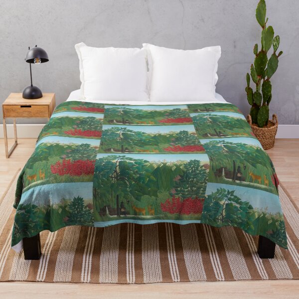 Item preview, Henri Rousseau The Waterfall Landscape designed and sold by TeeARTHY.