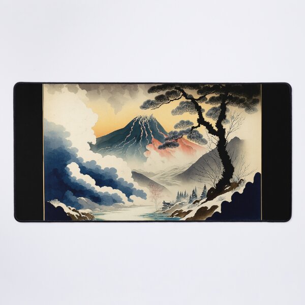 Item preview, Landscape Painting, ukiyo-e art style designed and sold by ParadiseSlice.