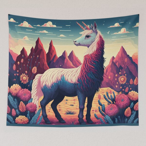 Item preview, Llama Bicorn designed and sold by Red-Alien.