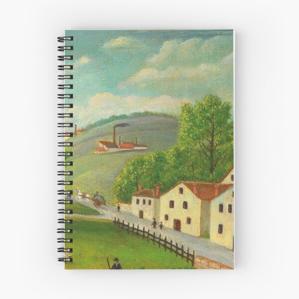 Item preview, Henri Rousseau Pastoral landscape with stream, fisherman and strollers designed and sold by TeeARTHY.