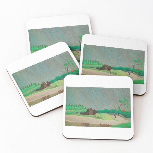 Item preview, Henri Rousseau A Rainy Morning designed and sold by TeeARTHY.