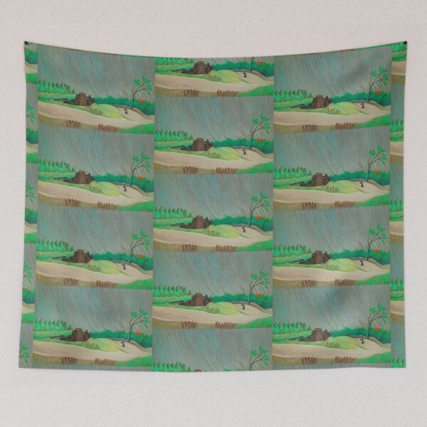 Item preview, Henri Rousseau A Rainy Morning designed and sold by TeeARTHY.