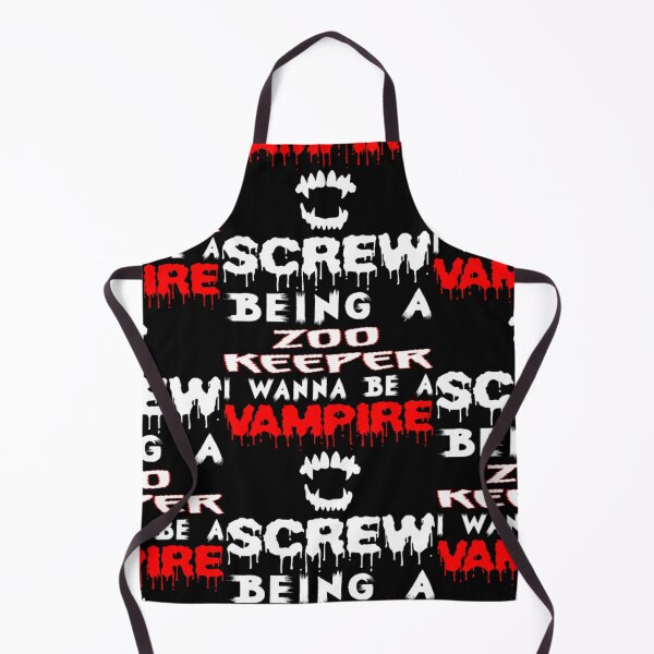 Item preview, Screw Being A Zoo Keeper I Wanna Be A Vampire designed and sold by aryagiri.
