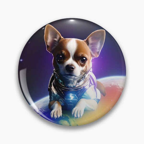 Item preview, Space Chihuahua - 2d Original Artwork designed and sold by AlePosters.