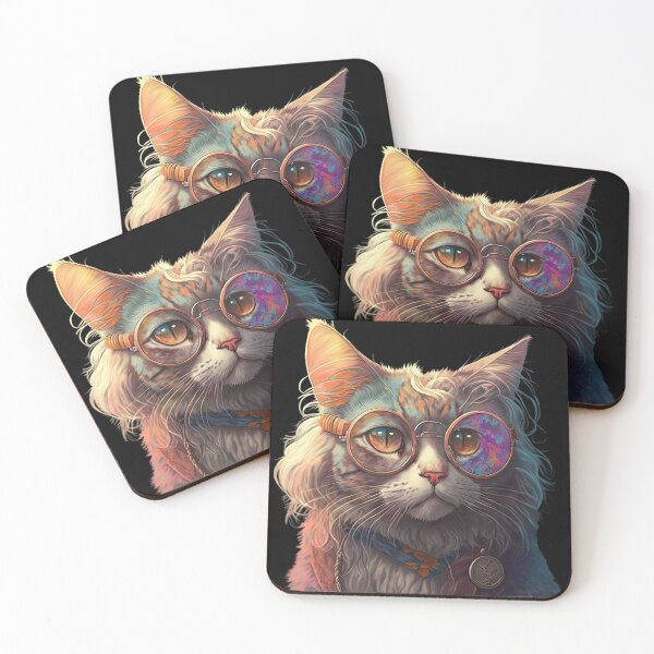 Item preview, Hippy kitten designed and sold by AnimalArtPhotos.