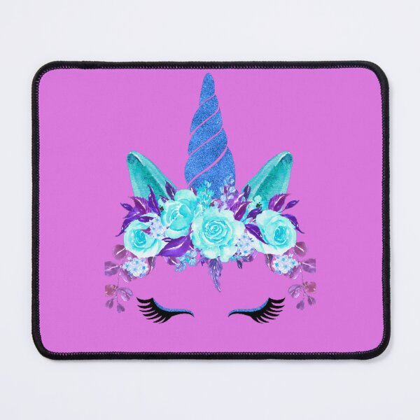 Item preview, Unicorn Crown with Watercolor Flowers designed and sold by TheCatmeow2000.