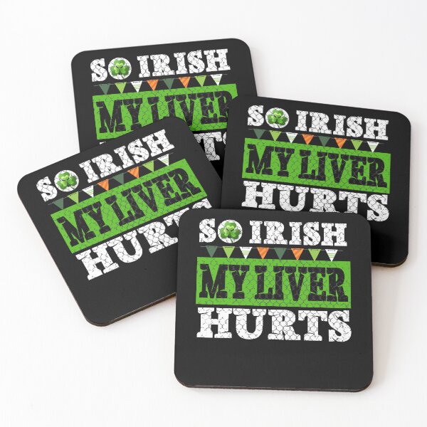 Item preview, So irish my liver hurts stpatricks day irish designed and sold by gastonfongemie.