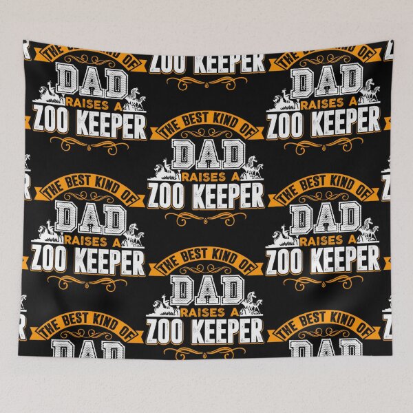 Item preview, The Best Kind Of Dad Raises A Zoo Keeper designed and sold by aryagiri.