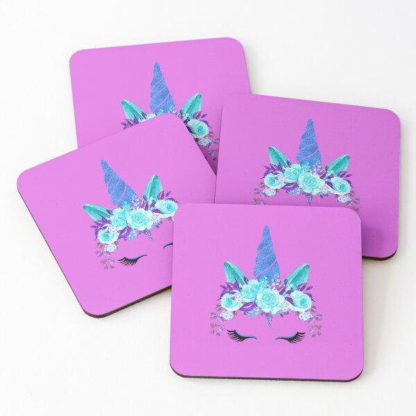 Item preview, Unicorn Crown with Watercolor Flowers designed and sold by TheCatmeow2000.