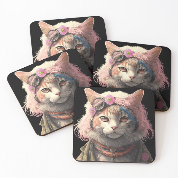 Item preview, Festival cat designed and sold by AnimalArtPhotos.