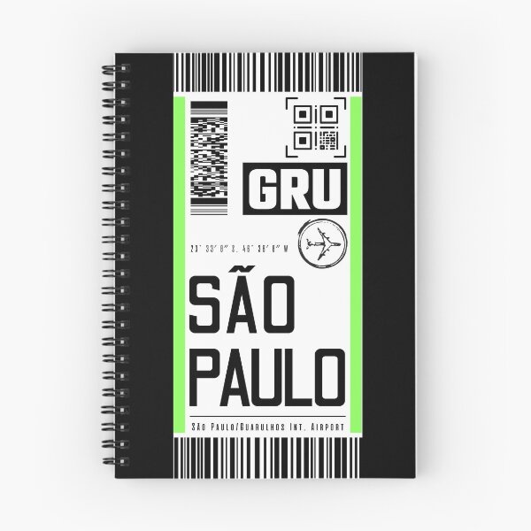 Item preview, SAO PAULO (GRU) classic luggage tag brazil designed and sold by LeddsoDello.