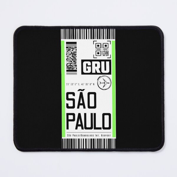 Item preview, SAO PAULO (GRU) classic luggage tag brazil designed and sold by LeddsoDello.