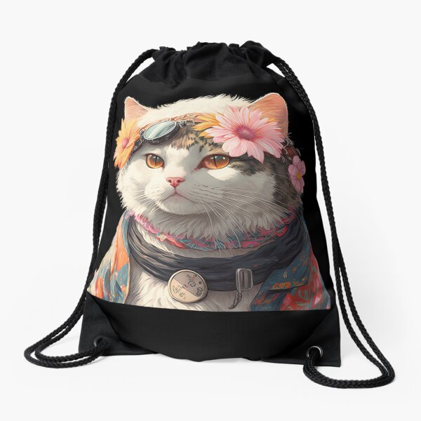 Item preview, Flower cat designed and sold by AnimalArtPhotos.