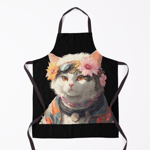 Item preview, Flower cat designed and sold by AnimalArtPhotos.