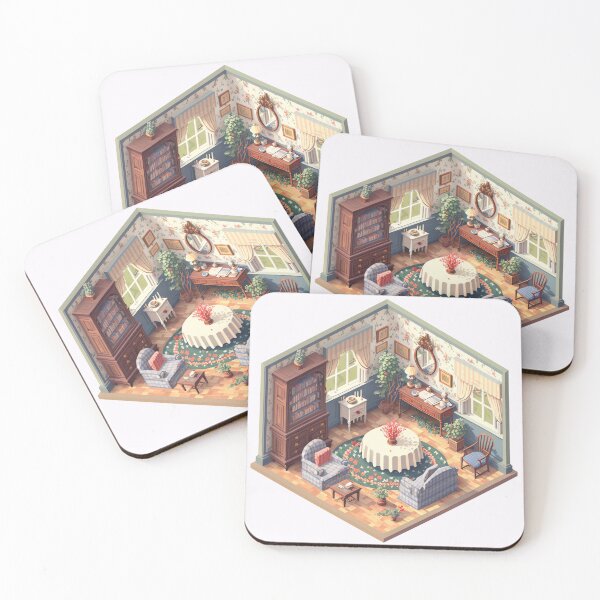 Item preview, Country Living, Isometric Room designed and sold by Slice-Of.