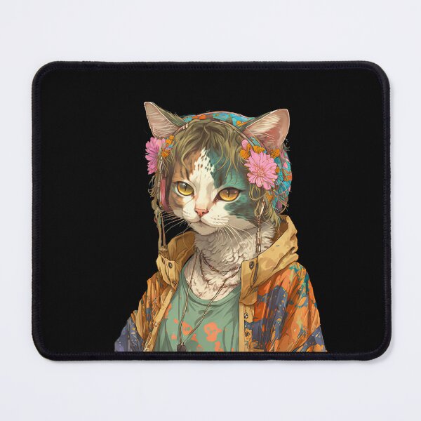 Item preview, Peace cat designed and sold by AnimalArtPhotos.