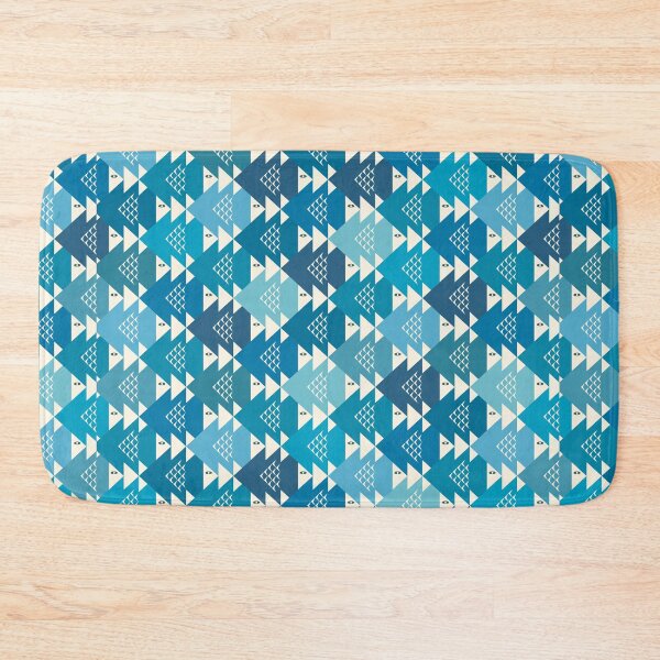 Item preview, blue and white argyle pattern designed and sold by obinsuma.