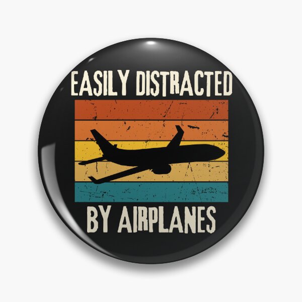 Item preview, Easily distracted by airplanes designed and sold by Tanuja  Sharma.