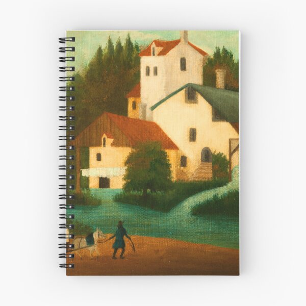 Item preview, Henri Rousseau Landscape with Watermill designed and sold by TeeARTHY.