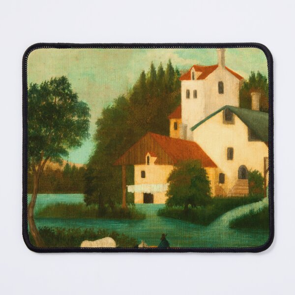 Item preview, Henri Rousseau Landscape with Watermill designed and sold by TeeARTHY.