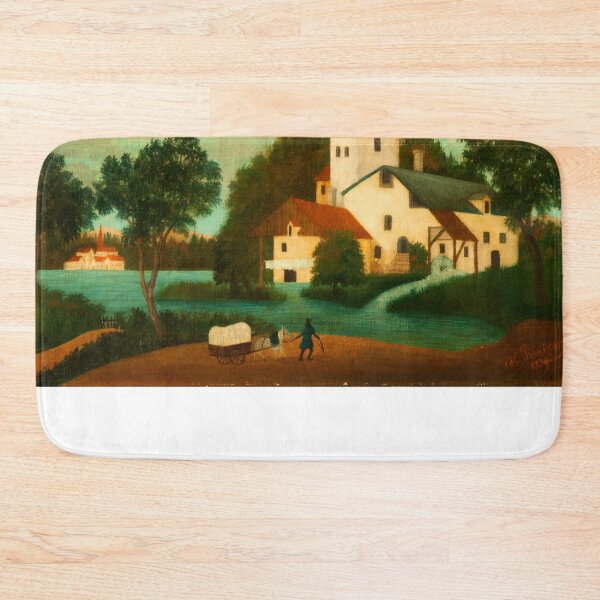 Item preview, Henri Rousseau Landscape with Watermill designed and sold by TeeARTHY.