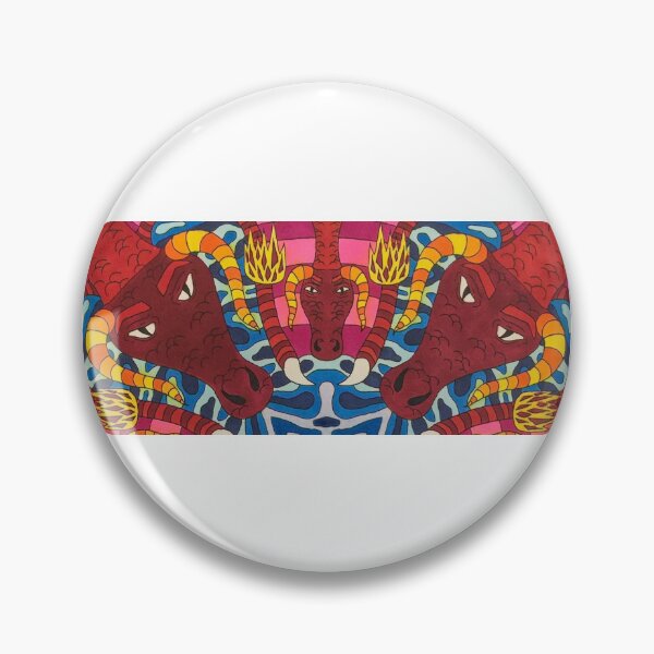 Item preview, Trippy Kaleidoscope Dragons Cropped designed and sold by Bennett Swanson.