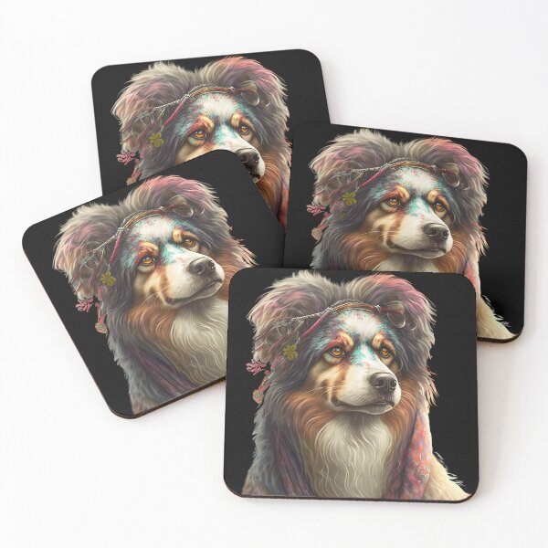 Item preview, Hippie dog designed and sold by AnimalArtPhotos.