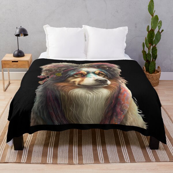 Item preview, Hippie dog designed and sold by AnimalArtPhotos.