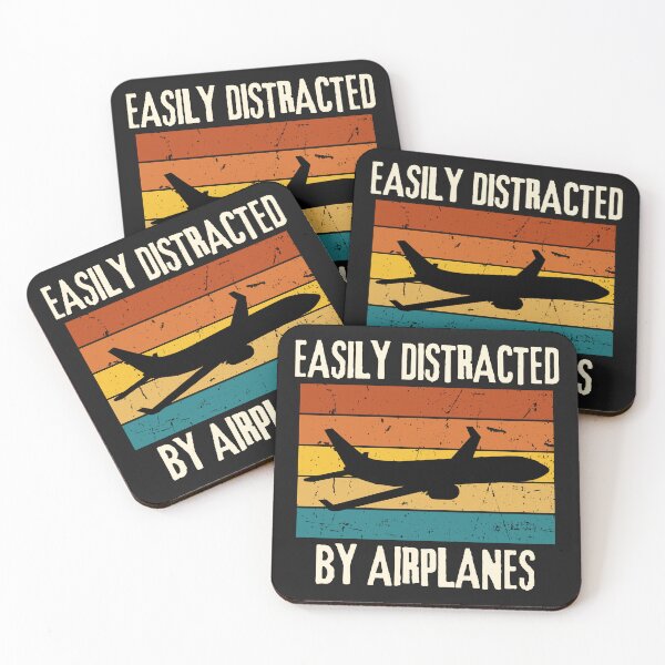 Item preview, Easily distracted by airplanes designed and sold by Tanuja  Sharma.