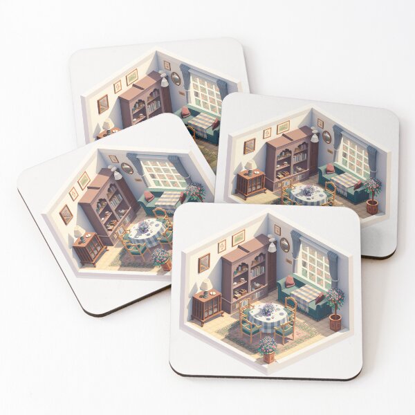 Item preview, Cottage Core Chic, Isometric Room designed and sold by Slice-Of.