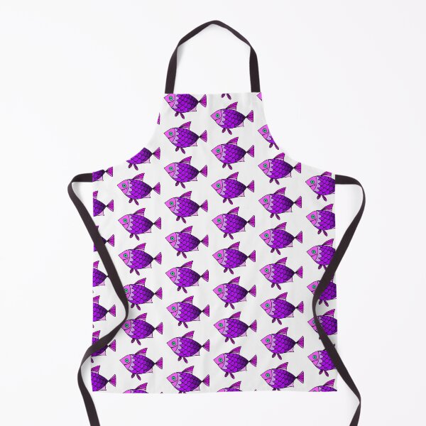 Item preview, Happy Fish illustration, pink-purple designed and sold by Gala-life1.
