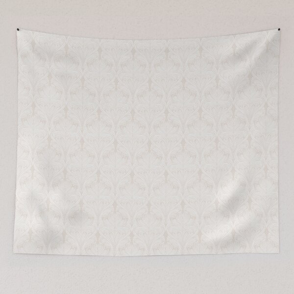 Item preview, White Flow - Off White - small scale designed and sold by wild.geranium.design.