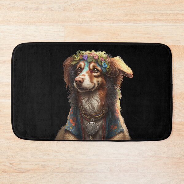 Item preview, Dog hippie designed and sold by AnimalArtPhotos.