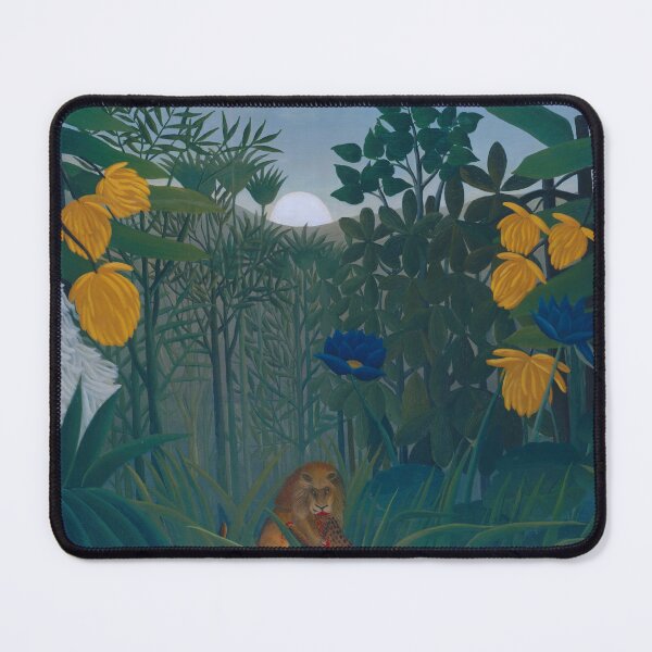Item preview, Henri Rousseau The Repast of the Lion designed and sold by TeeARTHY.