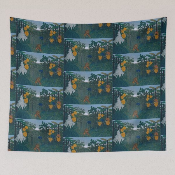 Item preview, Henri Rousseau The Repast of the Lion designed and sold by TeeARTHY.