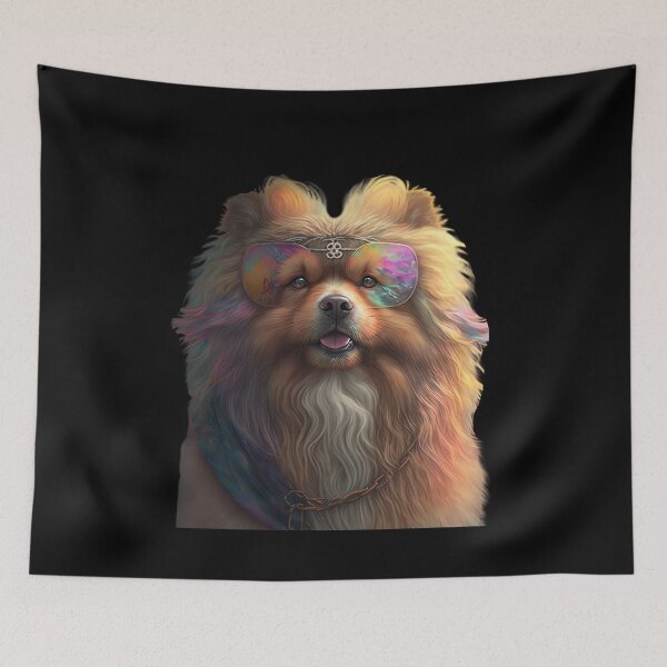 Item preview, Dog hippy designed and sold by AnimalArtPhotos.