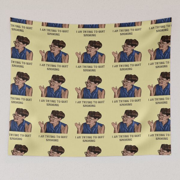 Item preview, I Am Trying To Quit Smoking! designed and sold by xandra-homes.