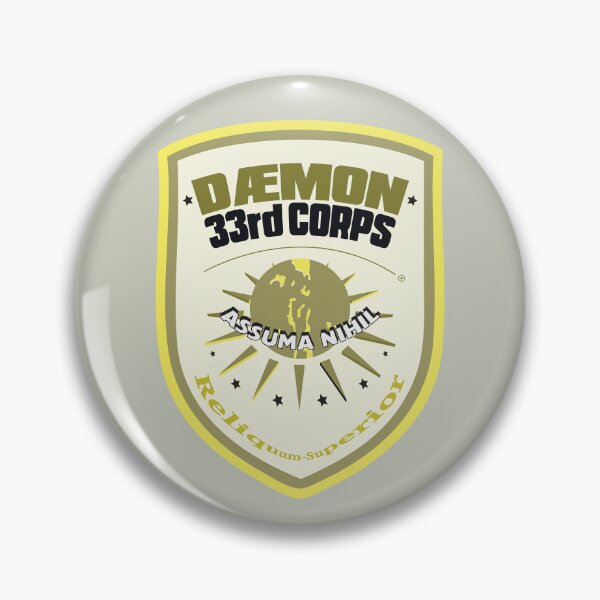 Item preview, SciFi Mission Patch Space Epic Science Dæmon 33rd Corps Reliquum-Superior  designed and sold by somersbyman.