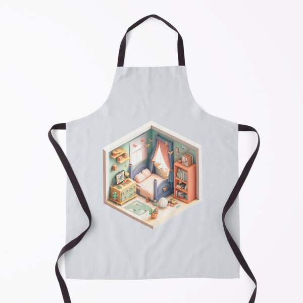 Item preview, The Butterfly Room, Isometric Room designed and sold by Slice-Of.