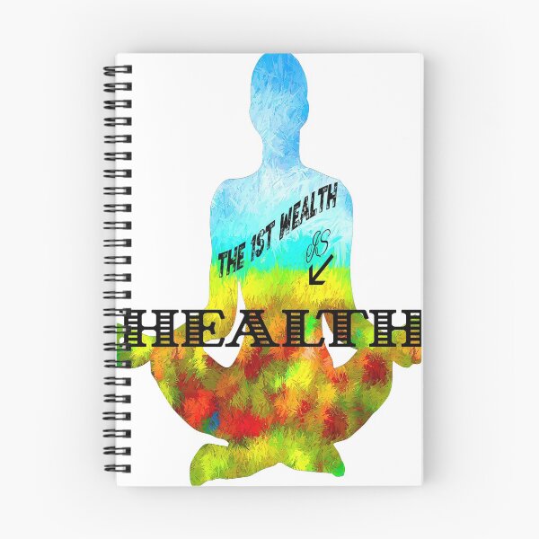 Item preview, The First Wealth is Health designed and sold by Rocky Mountain Artistry.