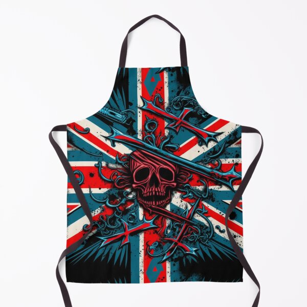 Item preview, UK Union Jack Flag | Great Britain United Kingdom Flag with Skull designed and sold by westside310.